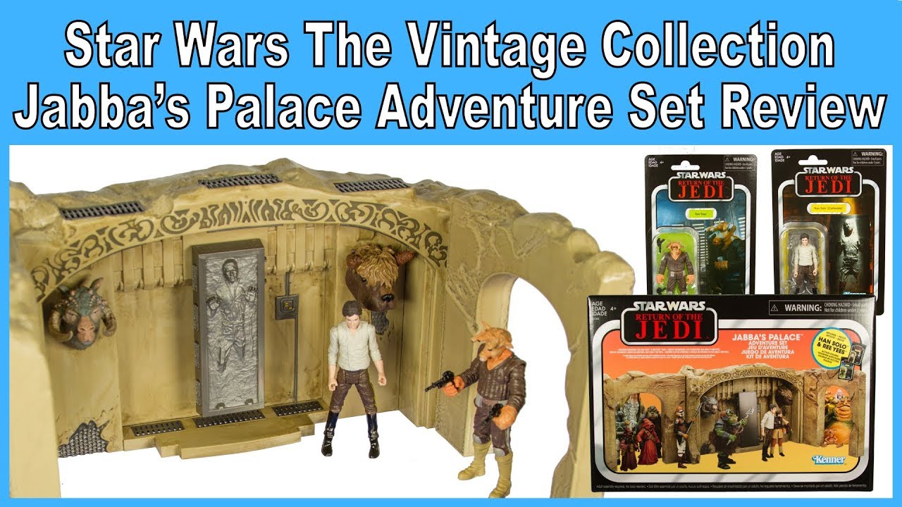 Star Wars Vintage Collection Jabba's Palace Adventure Set (with