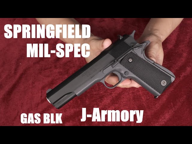 SPRINGFIELD MIL-SPEC ガスガン フルサイズ SPRINGFIELD MIL-SPEC