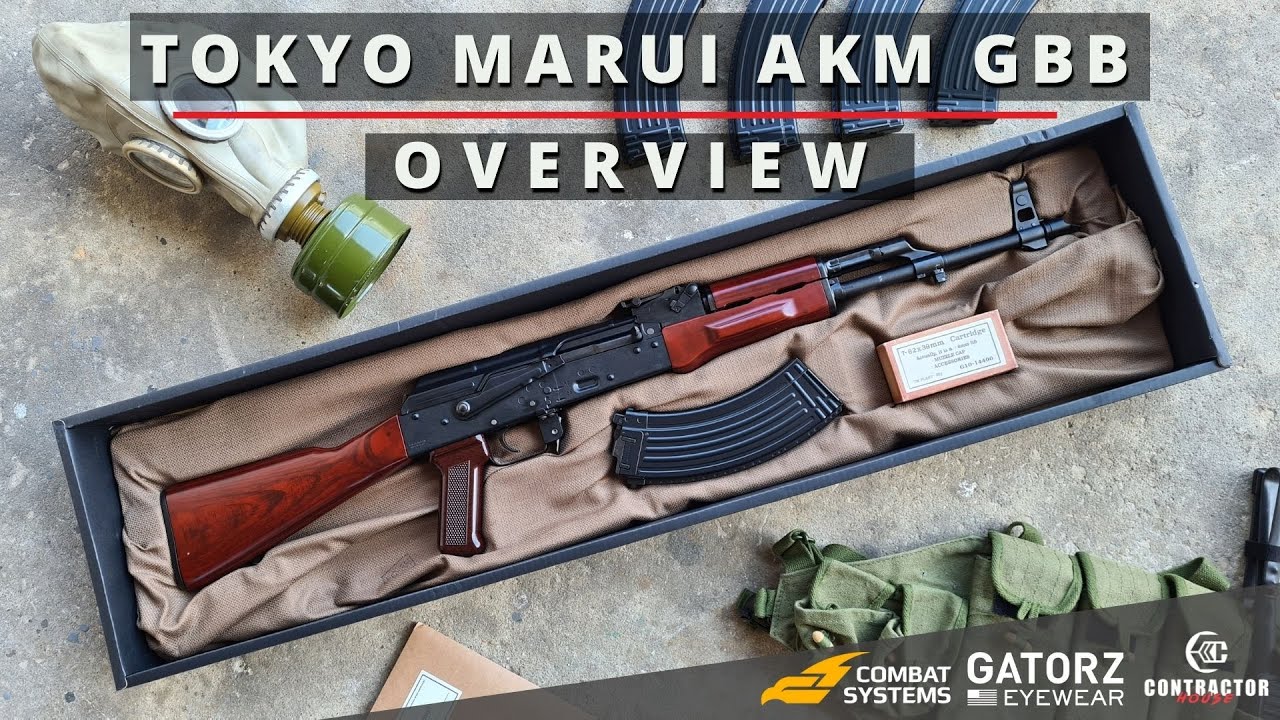 Tokyo Marui AKM GBB [ OVERVIEW ] - YouTube