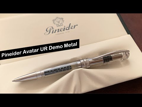 Pineider Avatar UR Demo Metal Ballpoint Pen｜ピナイダー アバターUR