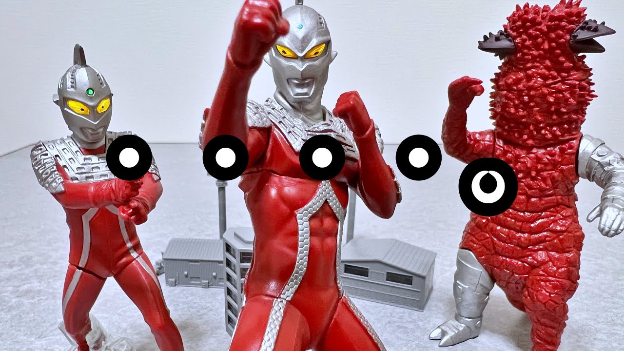 Regrettable] Ultimate Luminous Ultraman 17, all 8 types, Gashapon