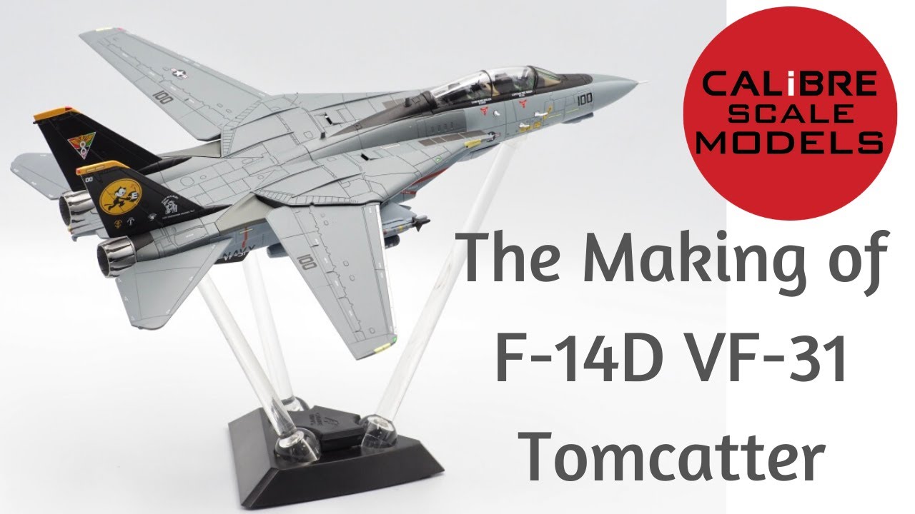 Calibre Wings Classic Cats CA721413 F-14D Tomcat VF-31 Tomcatter