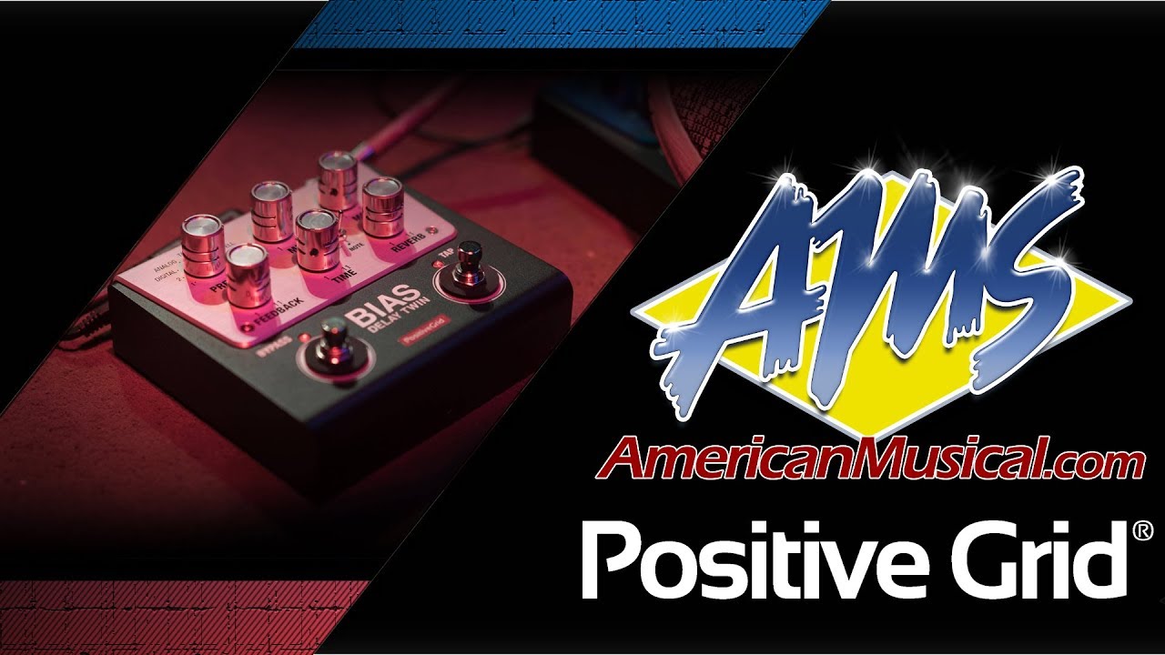 Positive Grid Delay Twin - American Musical Supply - YouTube