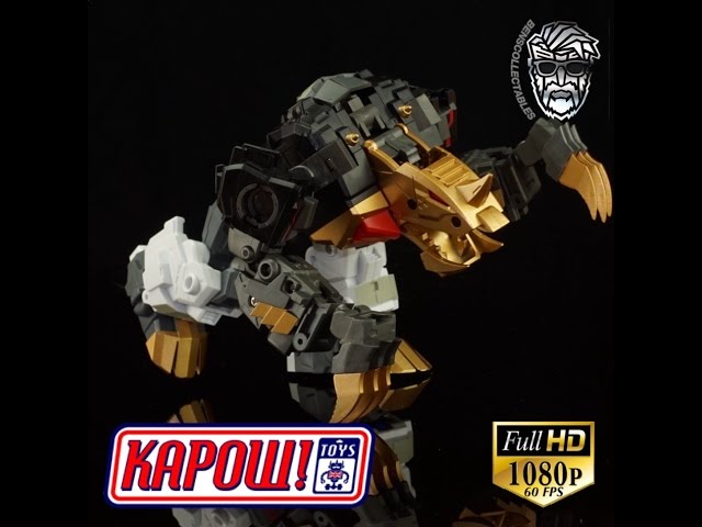 Fansproject Saurus Ryu Oh DINOICHI ダイノキング - YouTube