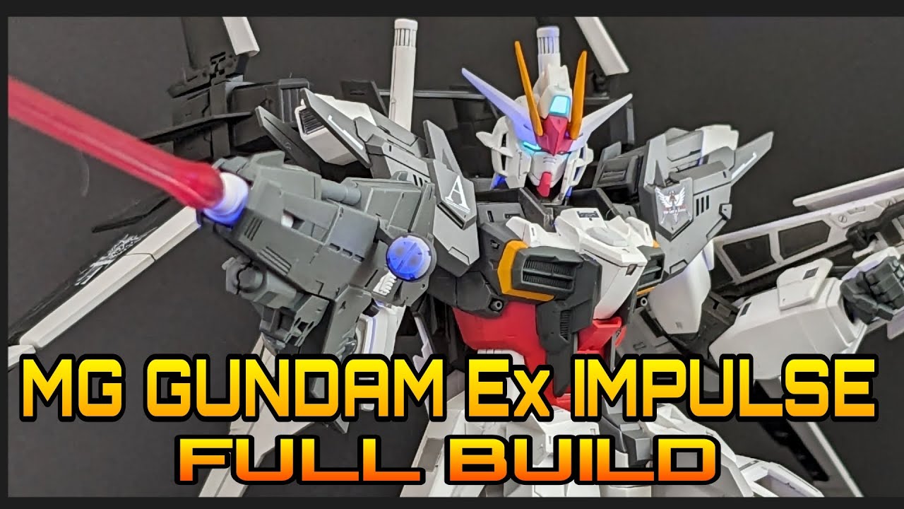 Gunpla Modification Full Paint] Gundam Ex-Impulse is so cool it's