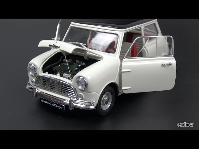 1/18 Morris Mini Cooper 1275s MK 1 White by Kyosho - review - YouTube