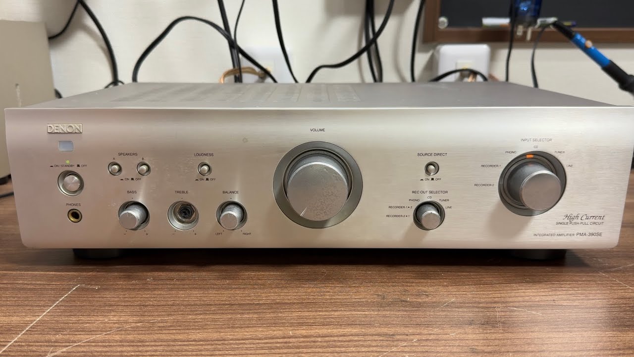 DENON PMA-390RE 2014年製 トランジスタ交換修理済 動作品 DENON PMA