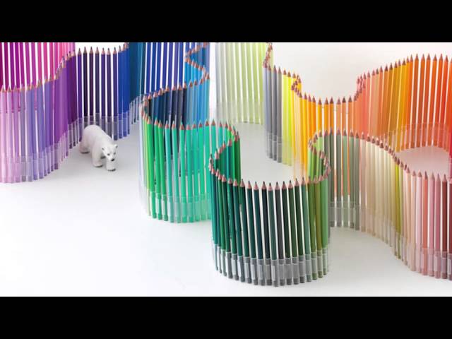 フェリシモ 500色の色えんぴつコンセプトムービー - YouTube