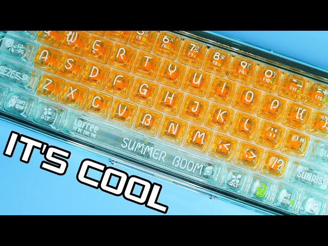 Lofree 1% Orange Soda Full Review & Sound Test - YouTube