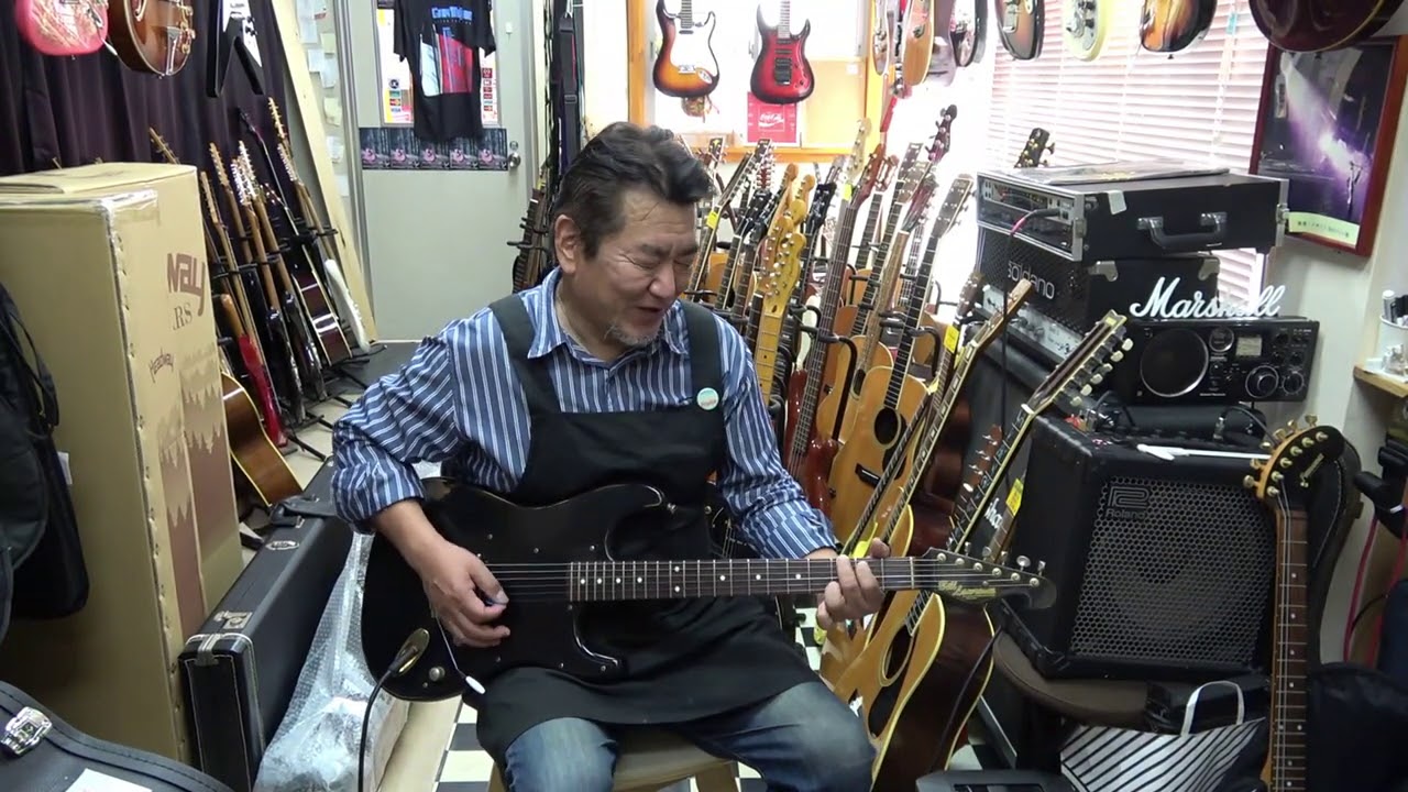 Bill Lawrence 80年代 国産 ストラトタイプ 1ハム！ - YouTube