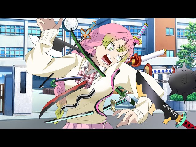 鬼滅の刃 キメツ学園物語 甘露寺蜜璃2点セット 鬼滅