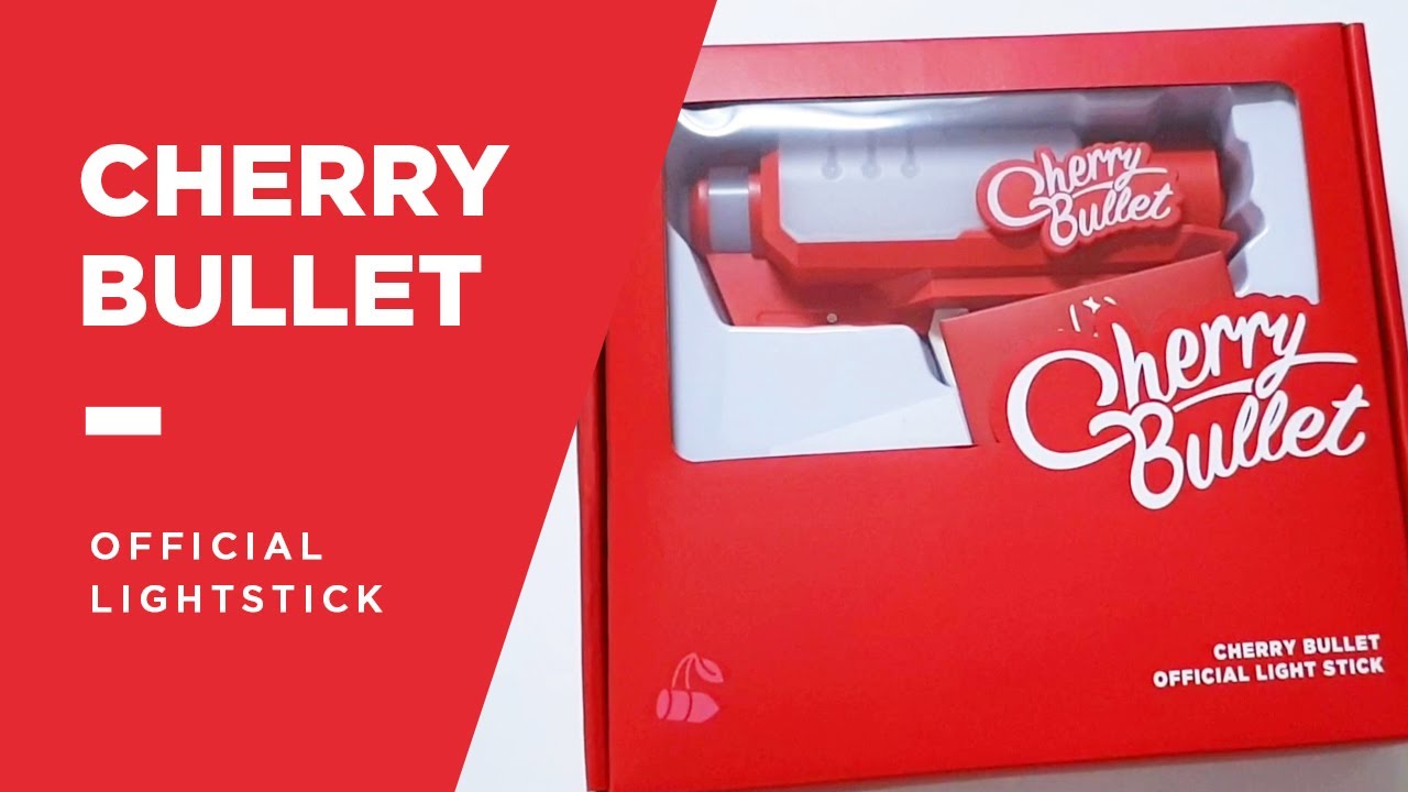 UNBOXING] Cherry Bullet Official Lightstick: Cherry Gun - YouTube