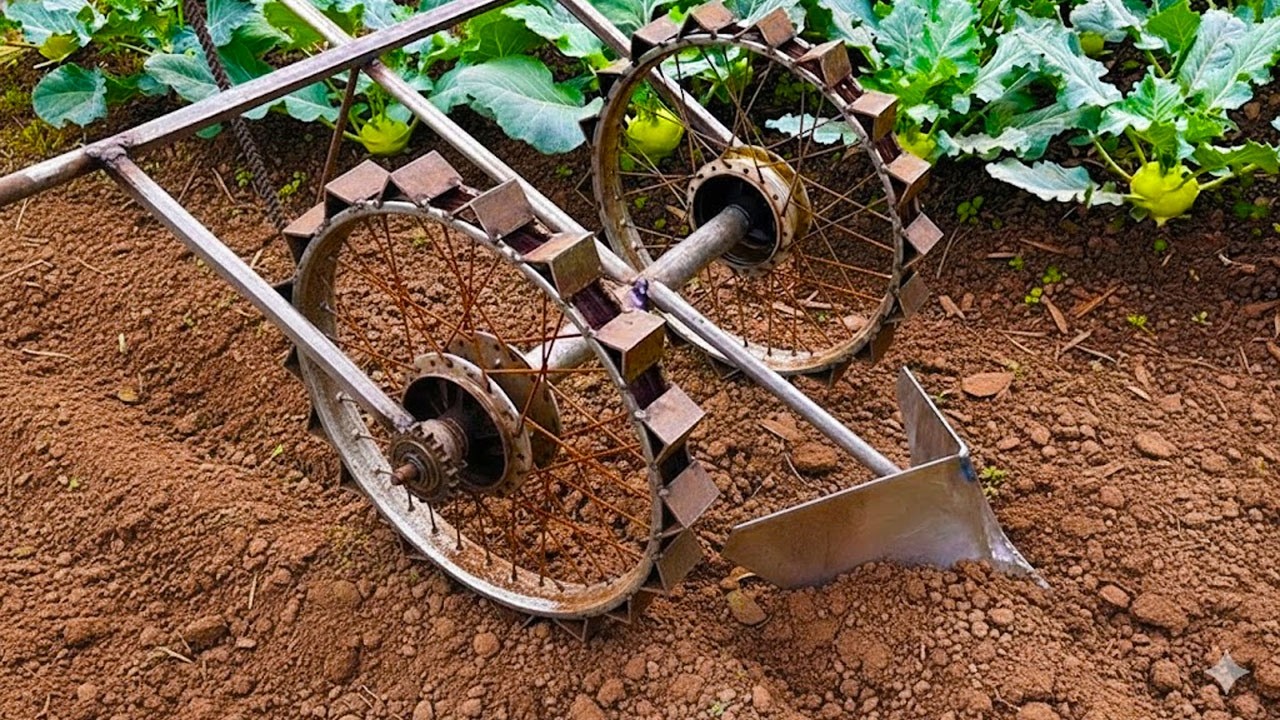 DIY】千歯こきの作り方☆竹と廃材で作るお米の脱穀機 - YouTube