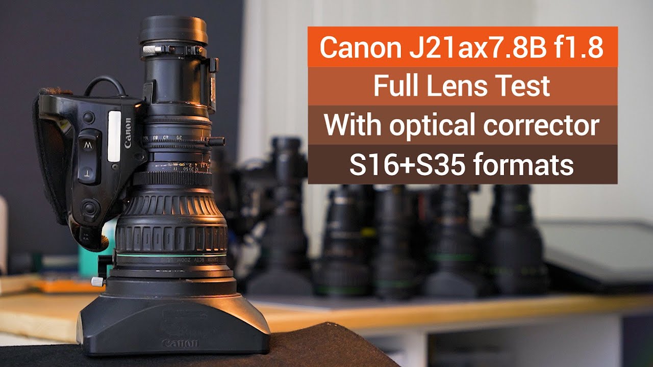 Canon 放送用 ズームレンズ J21ax7.8B4 WRS SX12 Canon 放送用ズーム