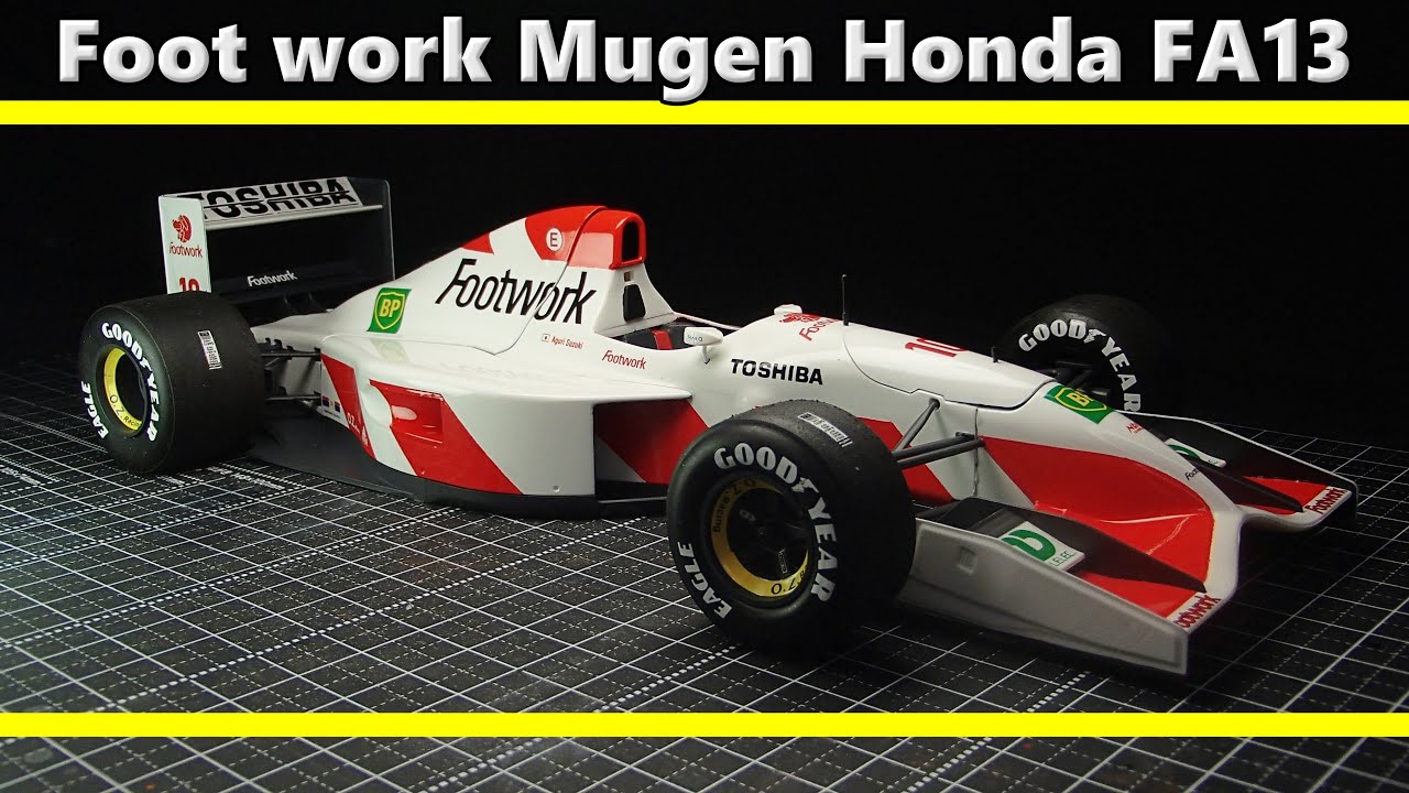 ホビーラジコン TAMIYA FOOTWORK FA13 MUGEN HONDA 1/10 ホビー