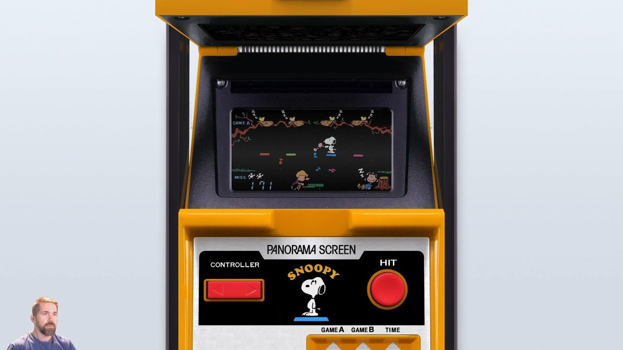 Nintendo Game & Watch: Snoopy (Panorama Screen) MAME Gameplay