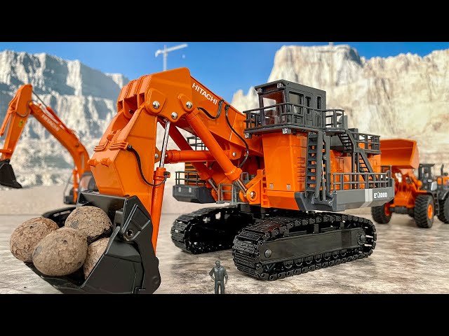 希少・超大型機】日立建機 EX8000 1/87 スケールモデル（訳あり美品