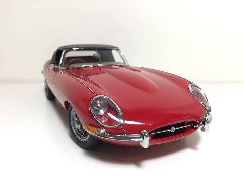 1/18 AUTOart Jaguar E-Type Roadster Series 1 3.8 - YouTube