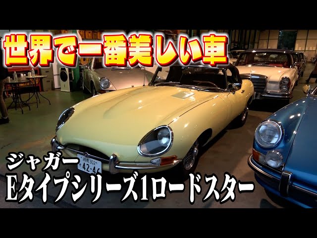 Jaguar] E-Type Series 1 Roadster. The price is like a supercar