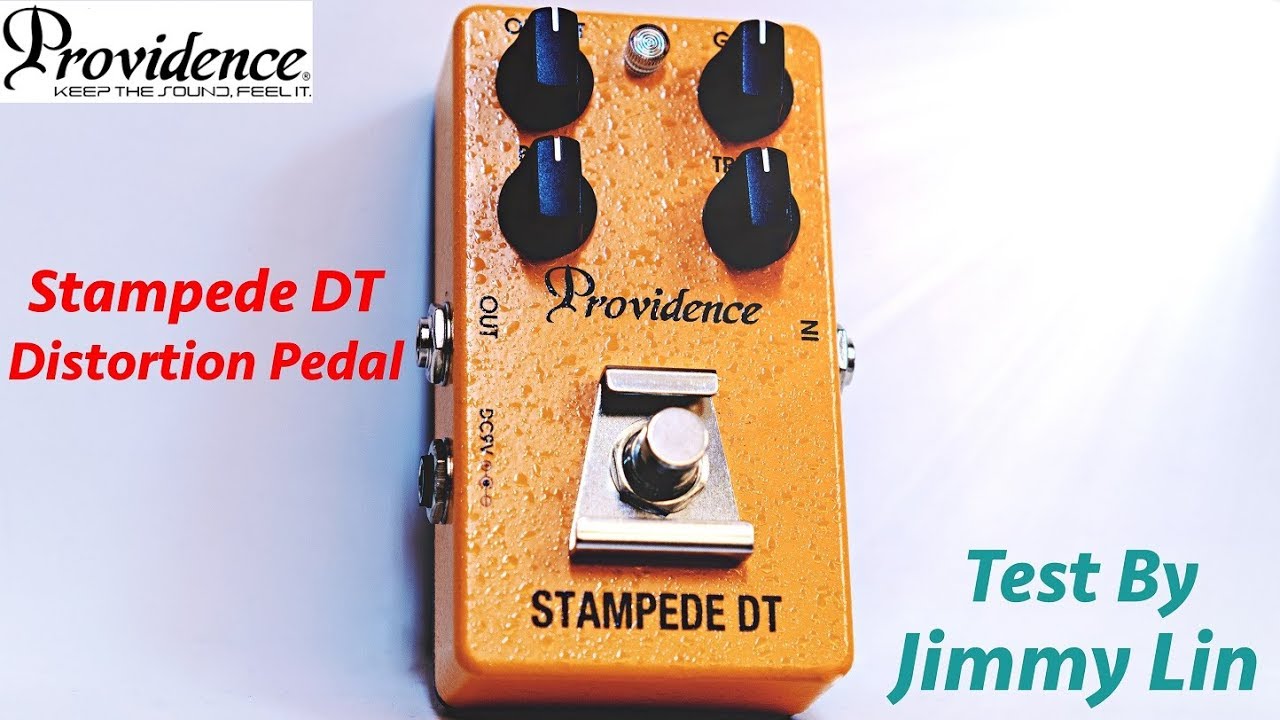 Providence Stampede DT pedal test by Jimmy Lin No Talking - YouTube
