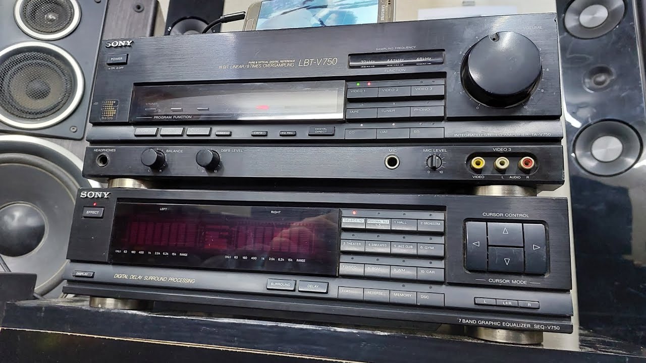 Sony LBT-V750 - YouTube