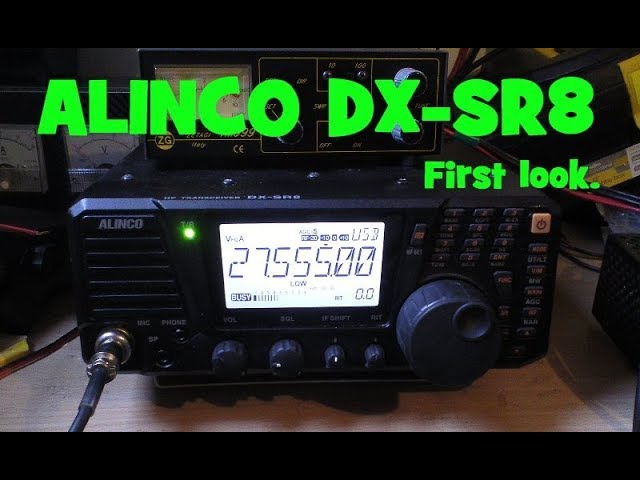 ◇アルインコ DX-SR8J 100W HF機◇ ALINCO DX-SR8J HFトランシーバー