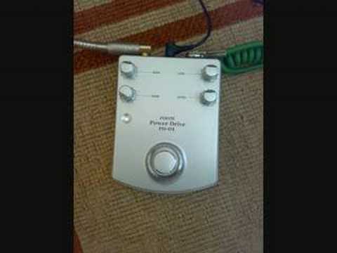 Zoom PD-01 Power Drive Demo - YouTube