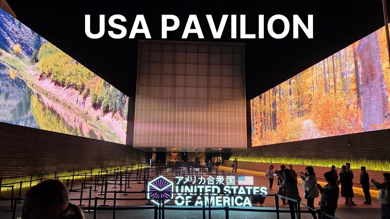 USA Pavilion 万博アメリカ Walkthrough at Osaka Expo 2025 (SPOILERS