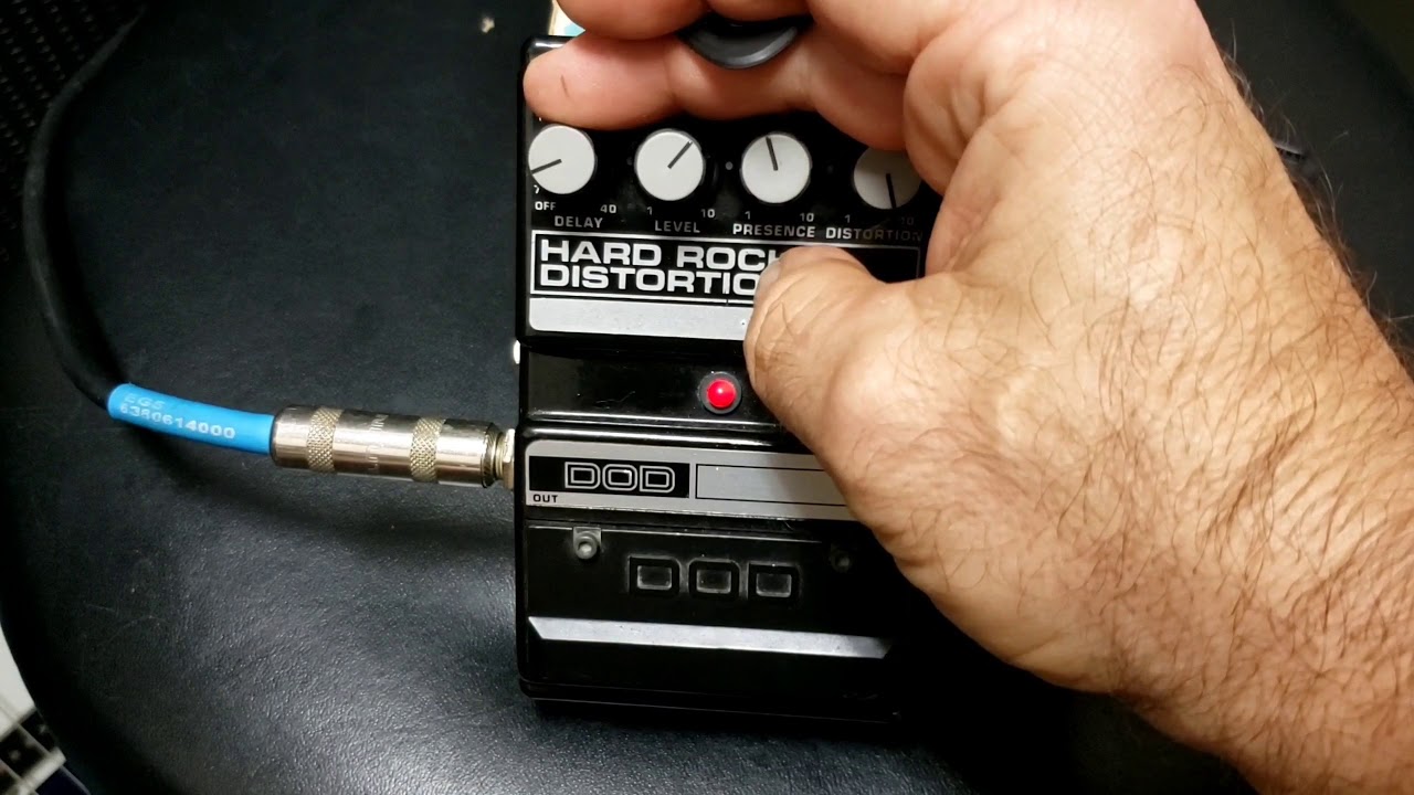 DOD FX57 Hard Rock Distortion - YouTube