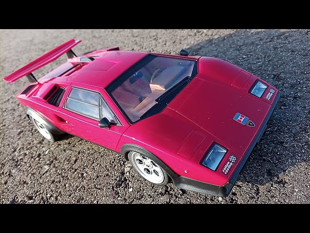 70年代TAIYO ランボルギーニカウンタック リモコンコード付きラジコン