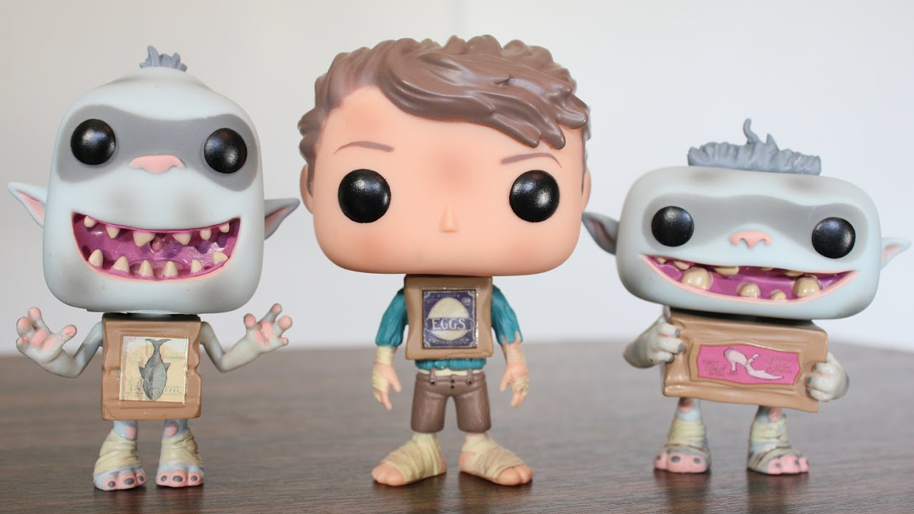 The Boxtrolls Funko Pop review: Fish, Shoe, Eggs - YouTube
