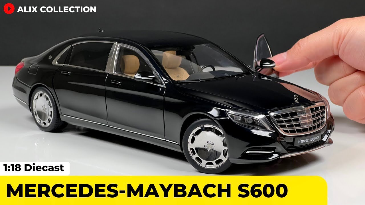 Unboxing of Mercedes-Maybach S600 1:18 Diecast Model Car by