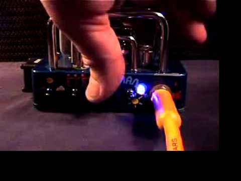 Z.VEX NANO Head Hand Painted Tube Amp - YouTube