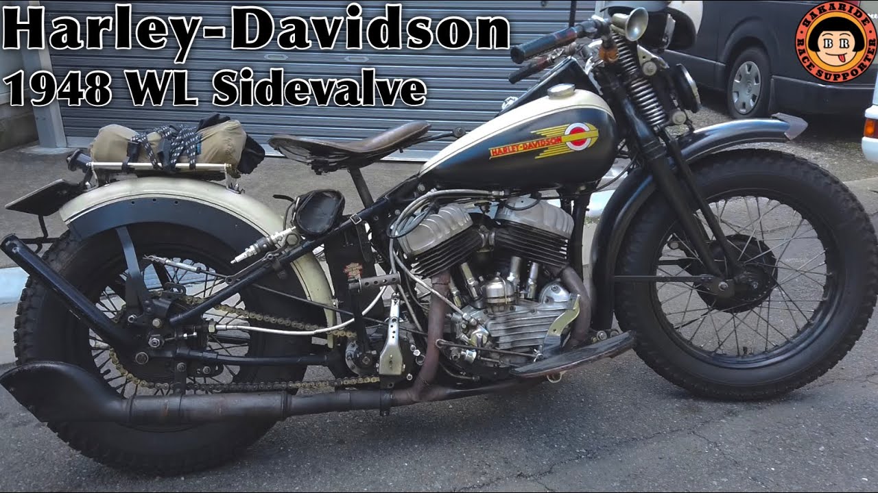 ハーレーナックルパンヘッド サイドバルブwl 配送 ハーレーナックル