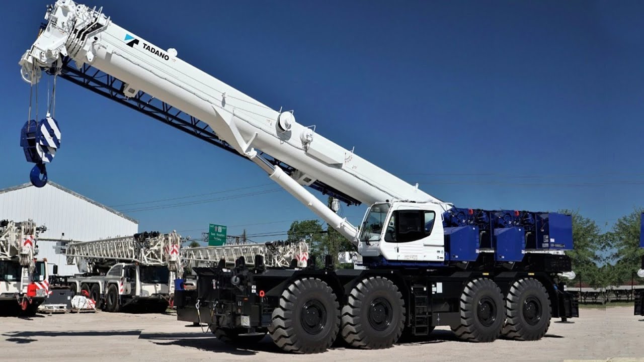 Crane Of The Day Episode 170 | Tadano GR-1000 XLL-4 - YouTube