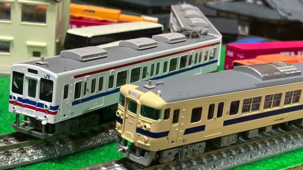 マイクロエース 115系復活瀬戸内色・105系懐かしの105系色 2024/9発売