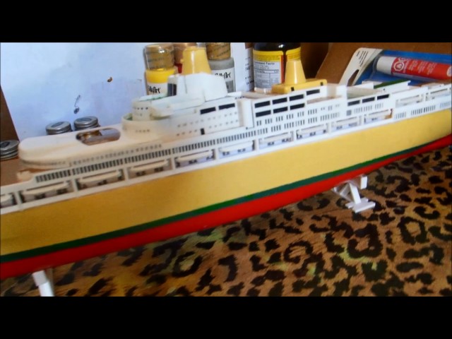 絶版希少品 レベル 客船オリアナ Revell S.S. Oriana 船模型 Model