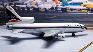 Reviewing the 1/500 Lockheed L-1011-500 Tristar (Delta Air Lines