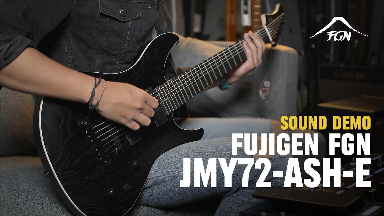 Fujigen FGN JMY72-ASH-E/OPB in Open Pore Black D221078 Sound Demo