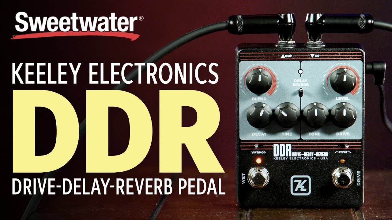 Keeley Electronics DDR Drive/Delay/Reverb Effects Pedal Demo - YouTube