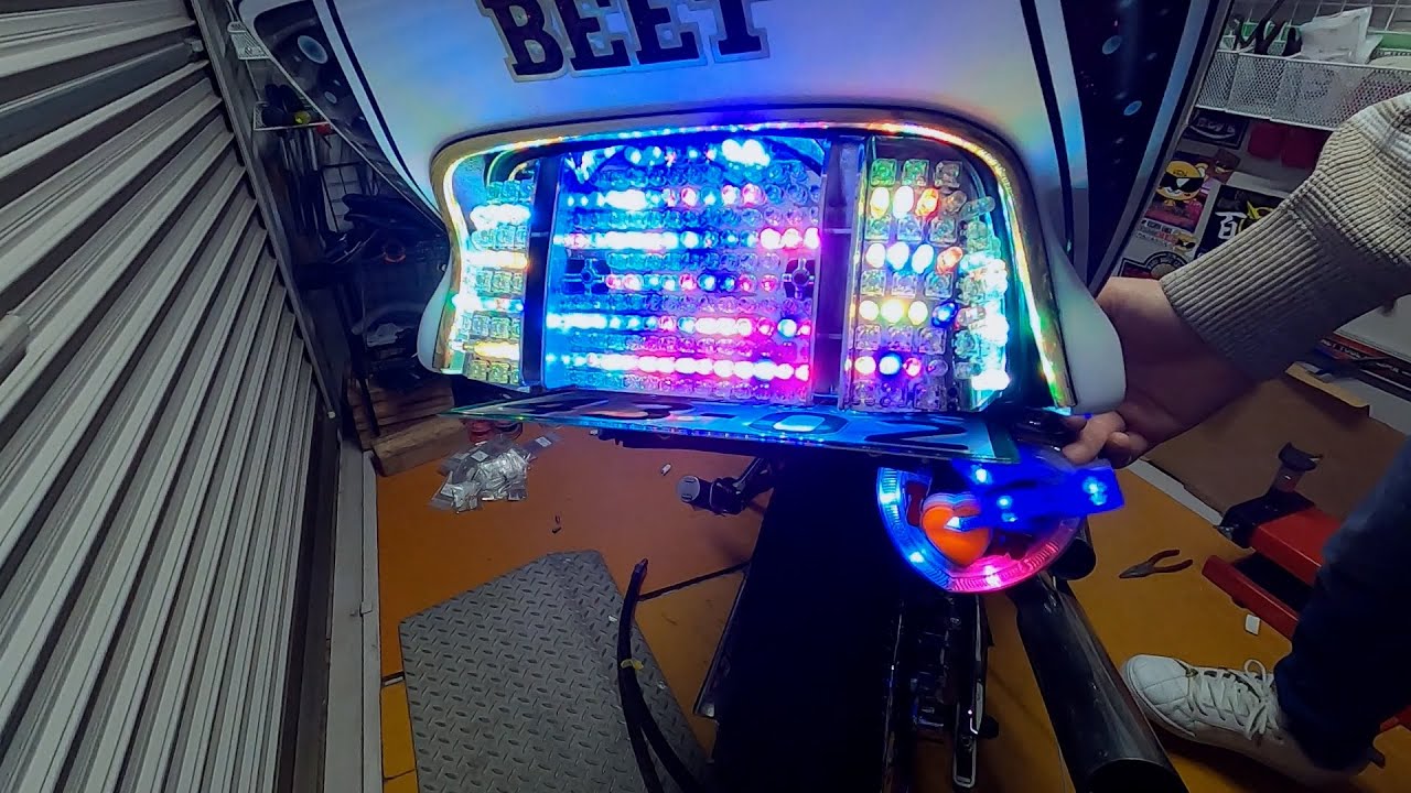 LEDテール修理】CBX400F - YouTube