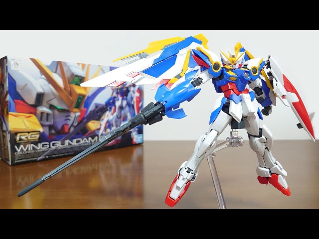 RGゴッドガンダム、RGダブルオーライザー、RGウィングガンダムEW RG