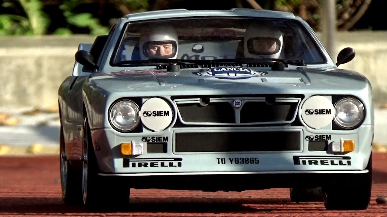 TAMIYA LANCIA 037 RALLY / RACING ON TARMAC - YouTube