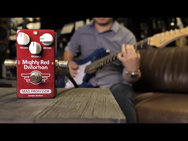 Mad Professor Mighty Red Distortion - YouTube
