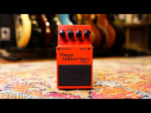 This thing is pretty GOOD!! Boss Mega Distortion MD-2 - YouTube