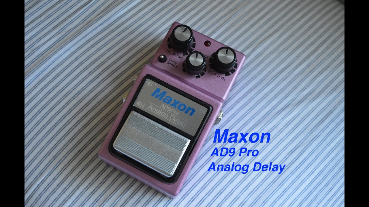 MAXON AD9 Pro ANALOG DELAY - YouTube