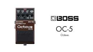 オクターブペダルのニュースタンダード「BOSS OC-5」発売！ - Discover
