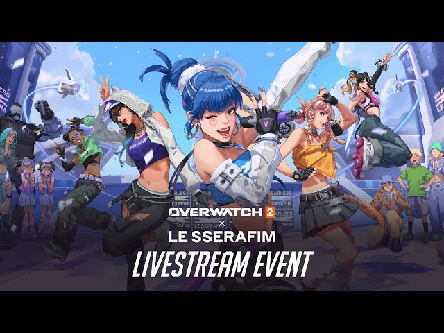 LE SSERAFIM OVERWATCH 2 クリアファイル OVERWATCH 2 クリアファイル