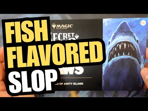 Secret Lair Drop Jaws Terror Of Amity Island - YouTube