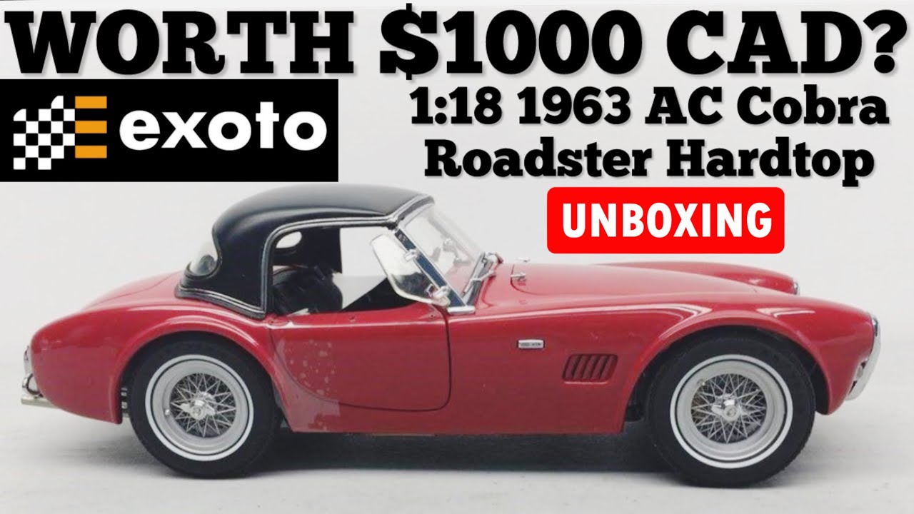 exoto Cobra289 コブラ(black) 1/18 1/18 Exoto 1963 Shelby cobra 289